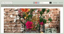 Desktop Screenshot of bloementuin.net